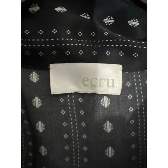 Ecru silk top - Picture 2 of 3